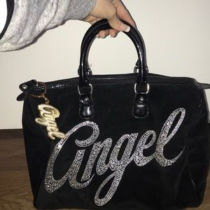 VICTORIAS SECRET FUZZY DUFFLE BAG MINI